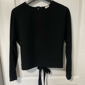 Wilfred Open Back Tie Blouse